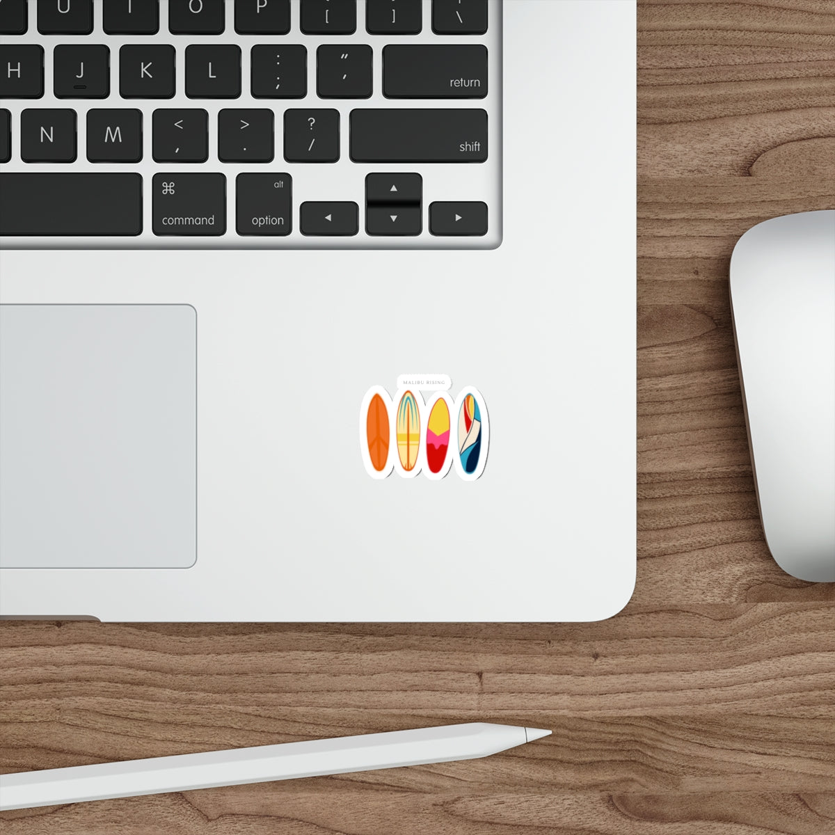 Surfboard Die-Cut Sticker Pack — Malibu Rising Surf Designs