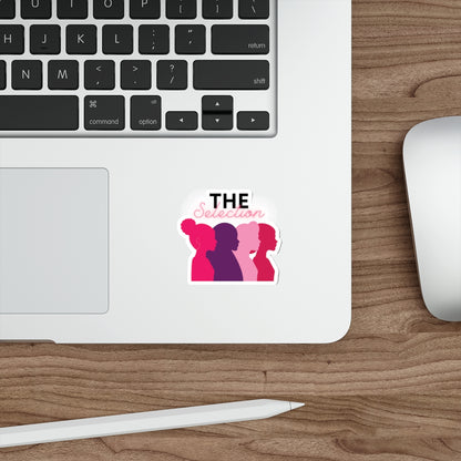 The Selection Feminist Die-Cut Sticker – Pink Women Silhouettes