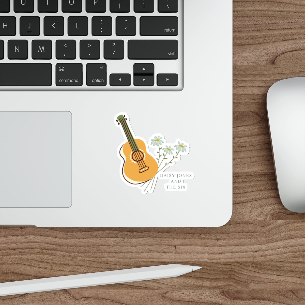 "Daisy Jones and The Six" Floral Music Decal
