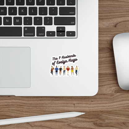 Evelyn Hugo Die-Cut Sticker — Retro Book Quote Sticker