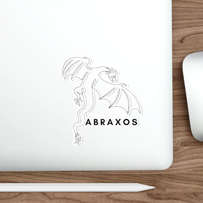 Die-Cut Sticker — Abraxos Dragon Logo