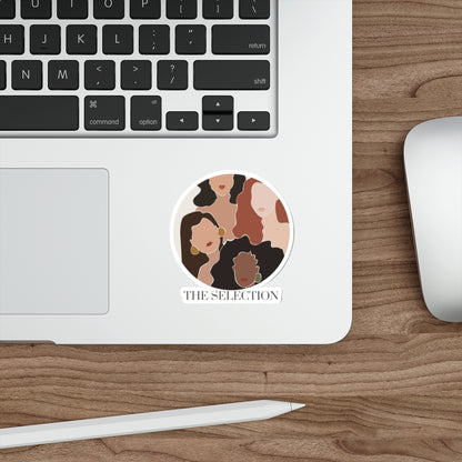 Die-Cut Sticker — 'The Selection' Multicultural Women Illustration Vinyl Sticker