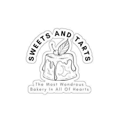 Sticker — 'Sweets and Tarts: The Most Wondrous Bakery in All of Hearts' Die-Cut