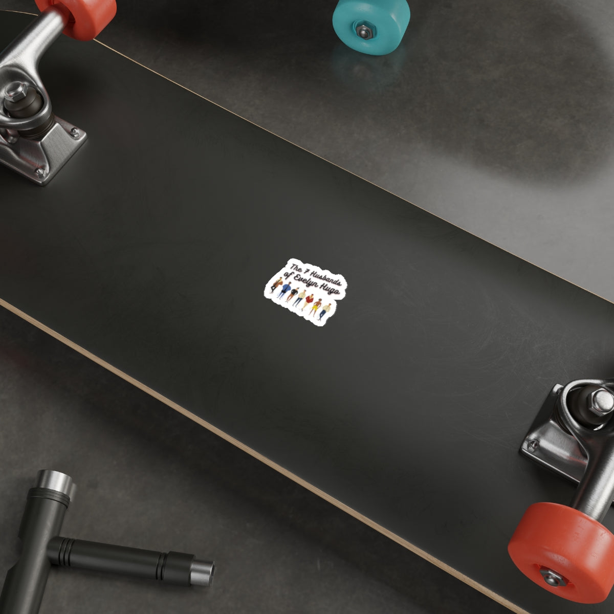 Evelyn Hugo Die-Cut Sticker — Retro Book Quote Sticker