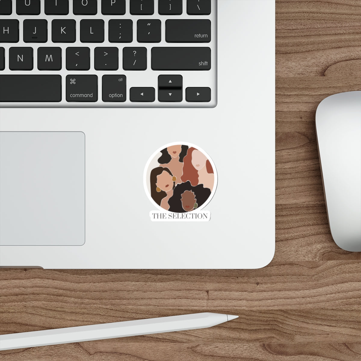 Die-Cut Sticker — 'The Selection' Multicultural Women Illustration Vinyl Sticker