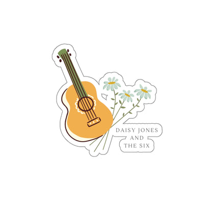 "Daisy Jones and The Six" Floral Music Decal