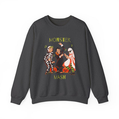 Monster Mash Sweatshirt | Vintage Halloween Costume Kids Dance Design