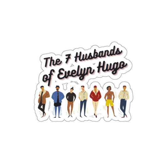 Evelyn Hugo Die-Cut Sticker — Retro Book Quote Sticker