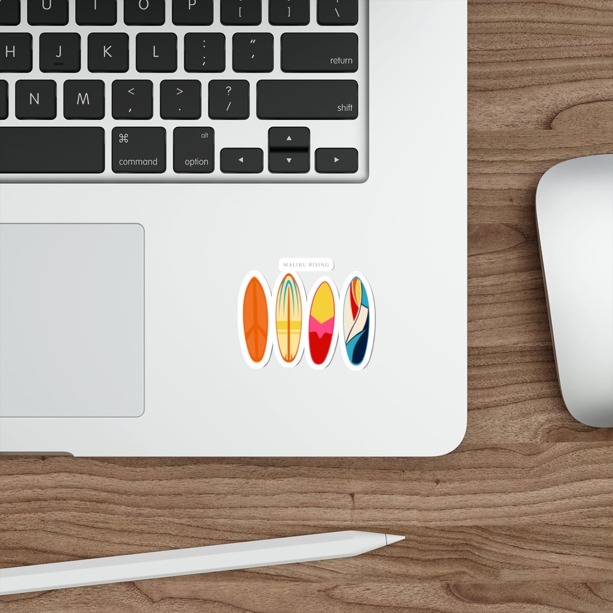 Surfboard Die-Cut Sticker Pack — Malibu Rising Surf Designs
