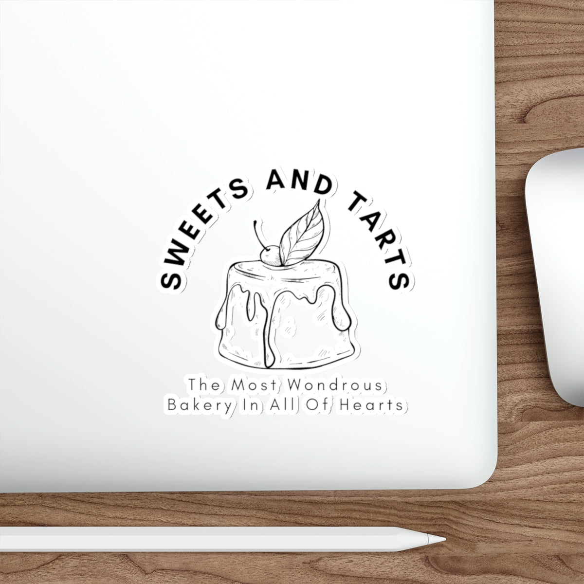 Sticker — 'Sweets and Tarts: The Most Wondrous Bakery in All of Hearts' Die-Cut