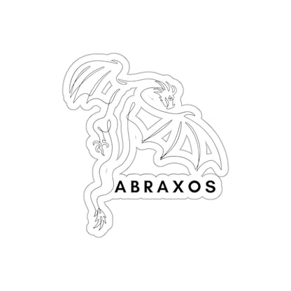 Die-Cut Sticker — Abraxos Dragon Logo