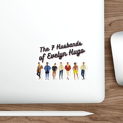 Evelyn Hugo Die-Cut Sticker — Retro Book Quote Sticker
