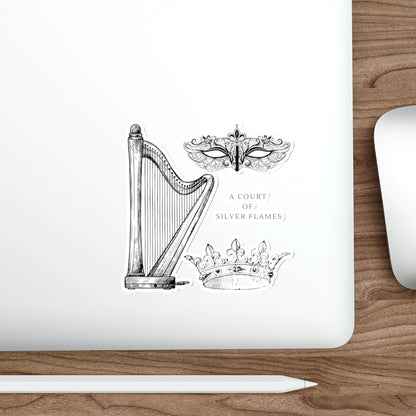 ACOSF Book Die-Cut Sticker