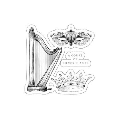 ACOSF Book Die-Cut Sticker