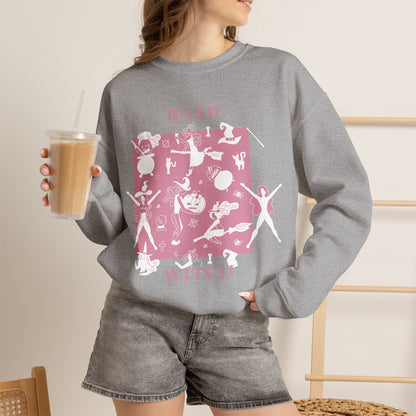 Ballet Silhouette Collage Sweatshirt | Dance Motif Crewneck