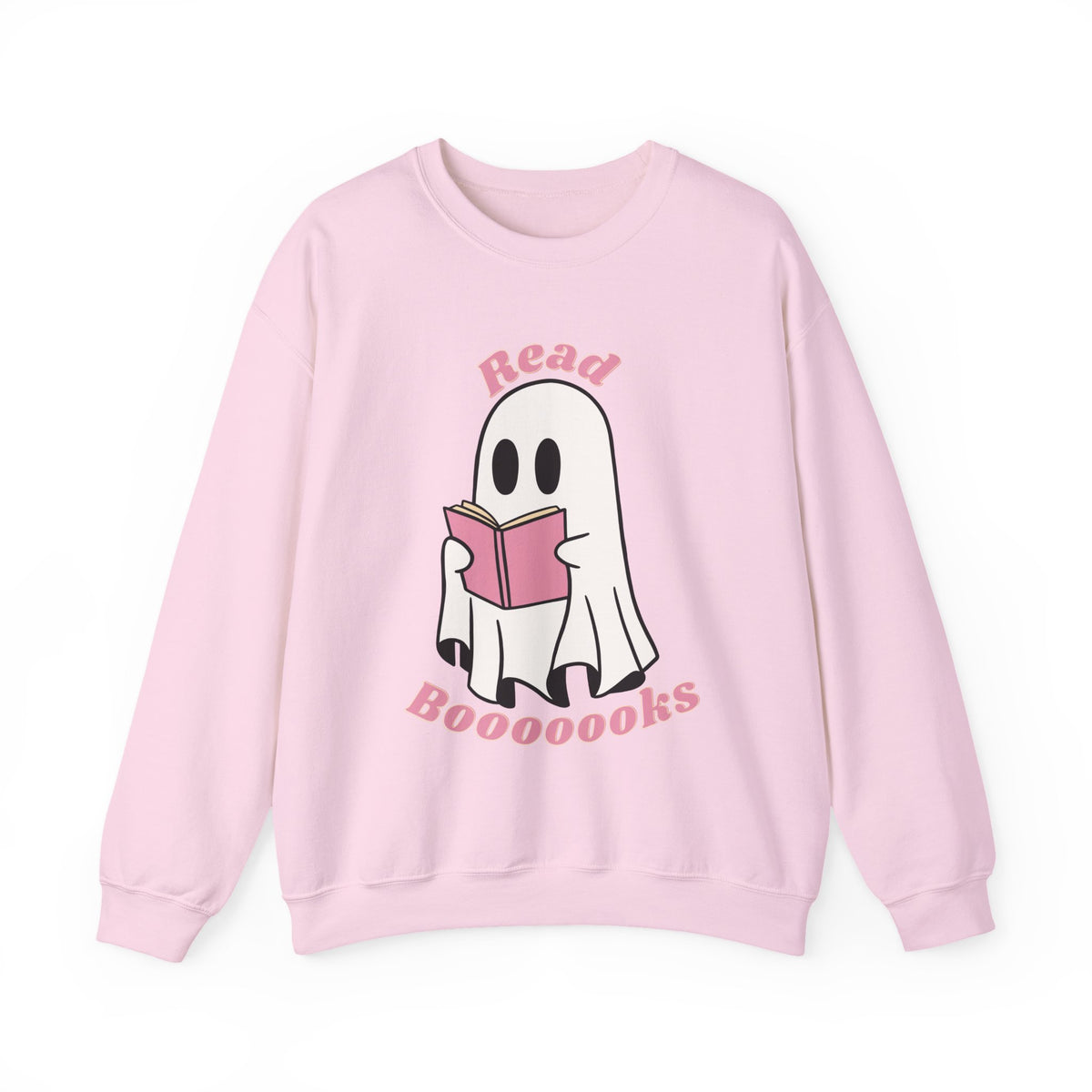 Read Booooks ghost reading sweatshirt | Halloween book lover top