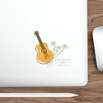 "Daisy Jones and The Six" Floral Music Decal