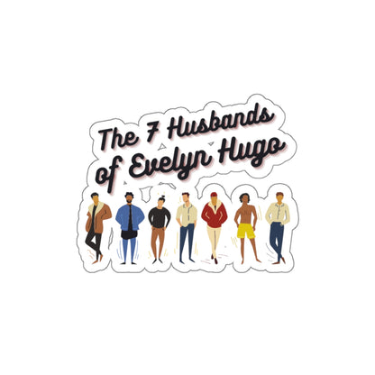 Evelyn Hugo Die-Cut Sticker — Retro Book Quote Sticker