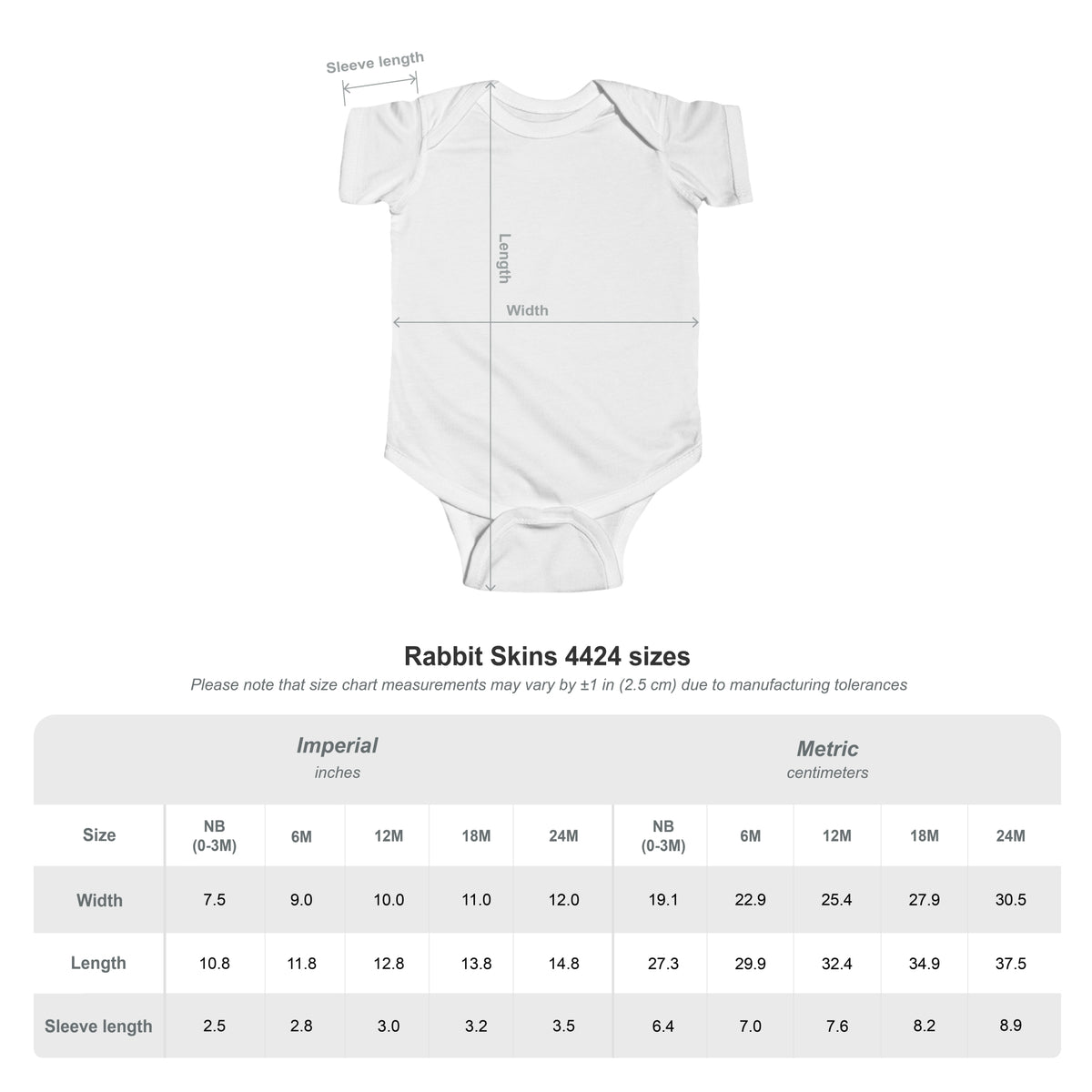 Infant Bodysuit "Our Little Star" Cute Star Graphic Baby Onesie